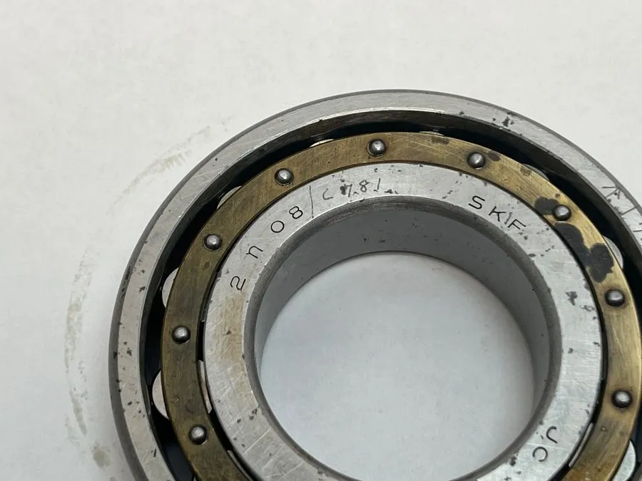 Подшипник SKF N-208-M/P5 Bearing 40x80x18 mm N208 N-208-M-P5-C781 USA — фото лота 2