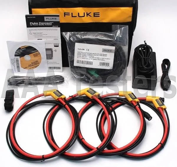 Анализатор Fluke 438 Series II Three Phase Power Quality & Motor Analyzer 438-II — фото лота 2