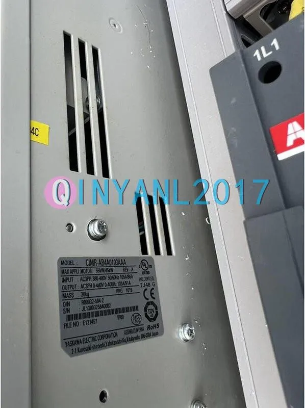 Частотный преобразователь Yaskawa frequency converter A1000 series CIMR-AB4A0103