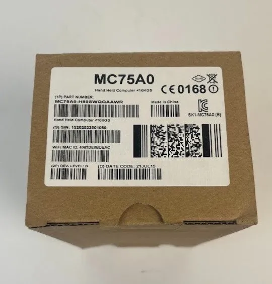Сканер штрих-кода Motorola Symbol MC75A0 MC75A0-H80SWQQAAWR Handheld Mobile Comp — фото лота 1