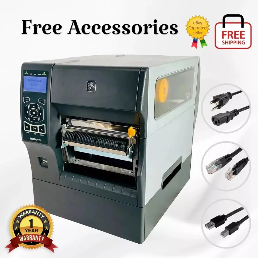 Принтер этикеток Zebra ZT420 203 dpi Thermal Transfer Printer Zebra Firmware Gre