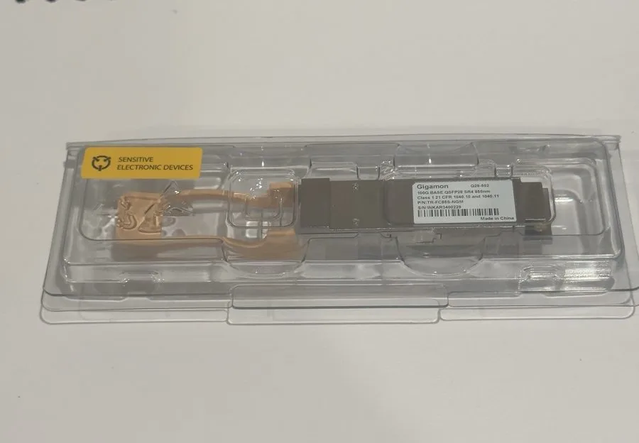 Трансивер 5X Gigamon 100G Base QSFP28 SR4 850NM Q28-502 TR-FC85S-NGM