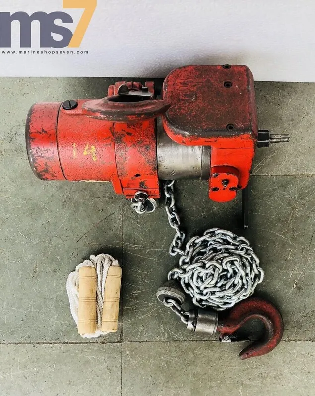 Таль TOKU TCR-500 C PNEUMATIC AIR CHAIN HOIST 1/2 TON CAPACITY 10 FT CHAIN