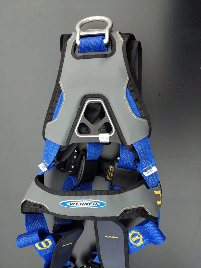 Жгут проводов Werner ProForm F3 H032102 Full Body Safety Harness Fall Protection — фото лота 2