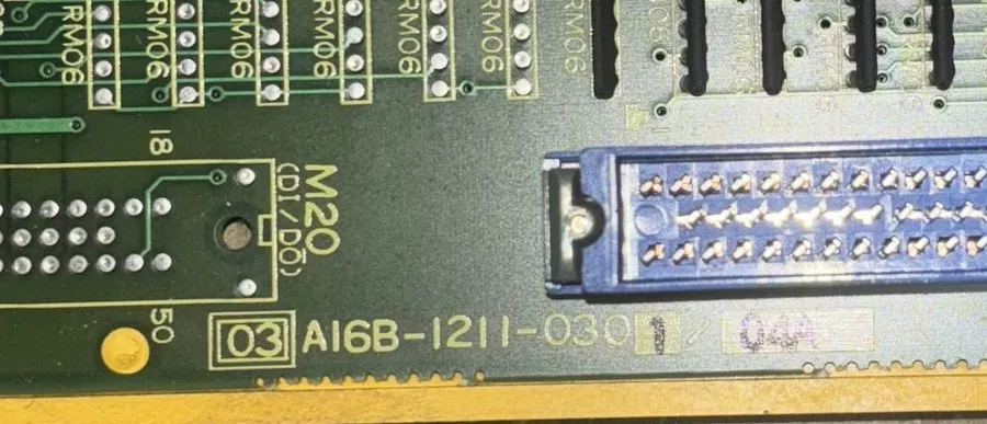 Плата ЧПУ FANUC A16b-1211-0301/04a Control Board — фото лота 2