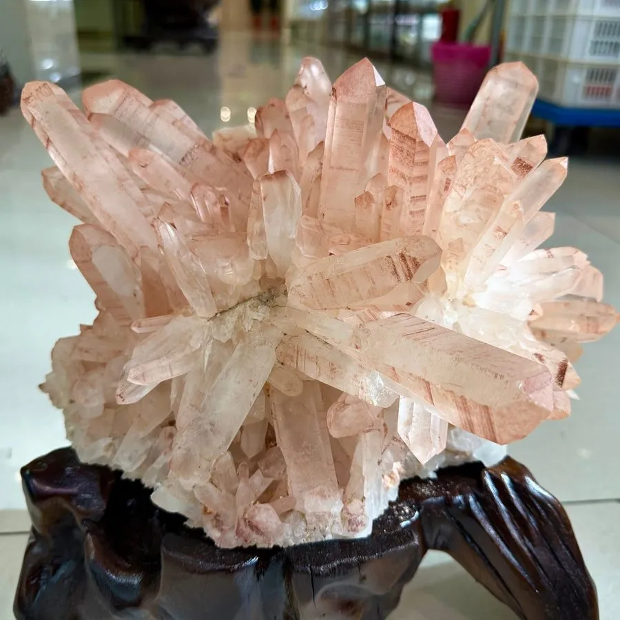 Лабораторный прибор 20.15LB Natural yellow crystal cave quartz crystal spiritual