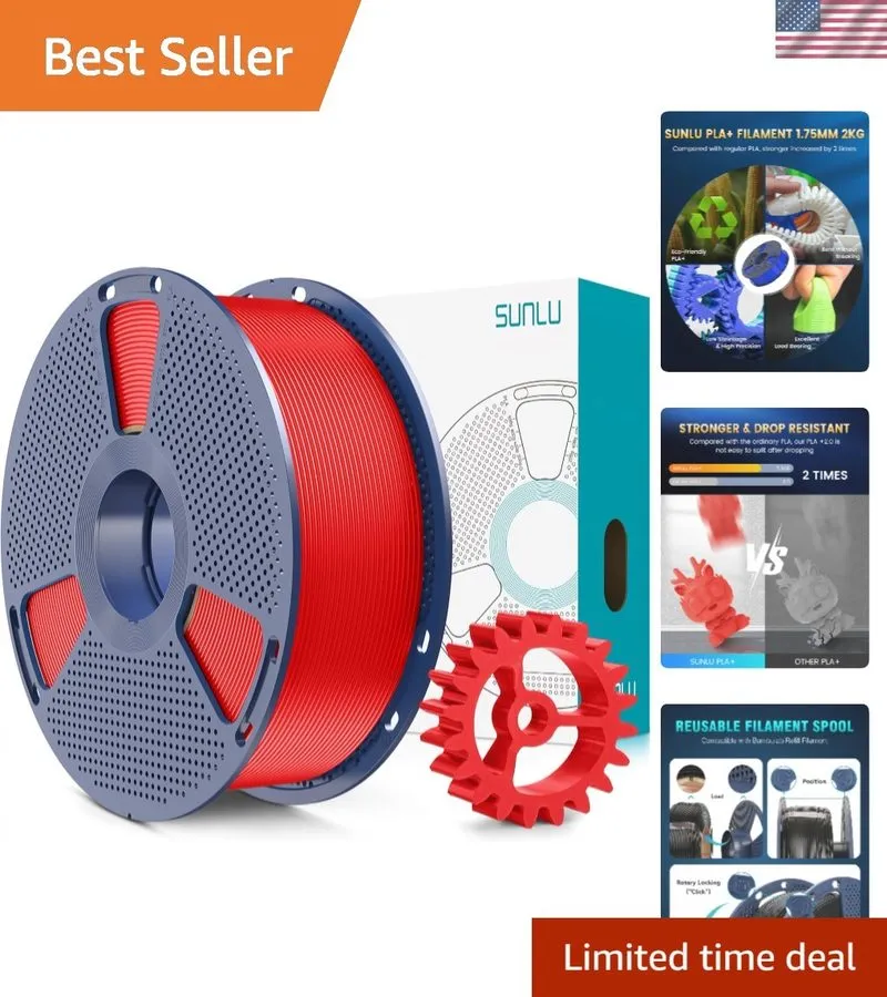 3D-принтер PLA+2.0 3D Printer Filament Bundle, 4KG Upgrade PLA+ Filament 1.75mm,