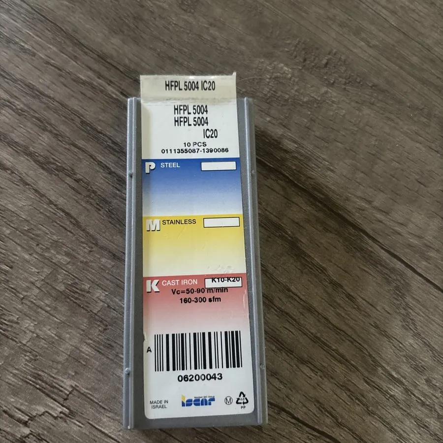 Режущий инструмент Iscar HFPL 5004 IC20 Carbide Insert 6200043 ( INSERTS ) — фото лота 1