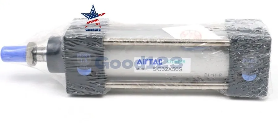 Пневмоцилиндр Airtac SC32X50S Pneumatic Cylinder With See All Pictures
