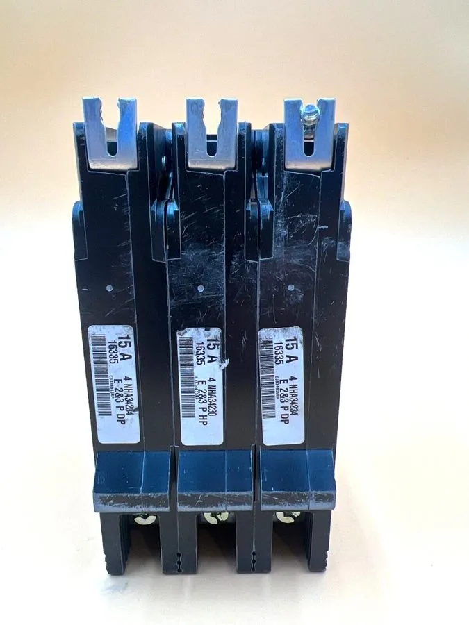 Автоматический выключатель EJB34015 15 Amp 480V 3 Pole Square D Circuit Breaker