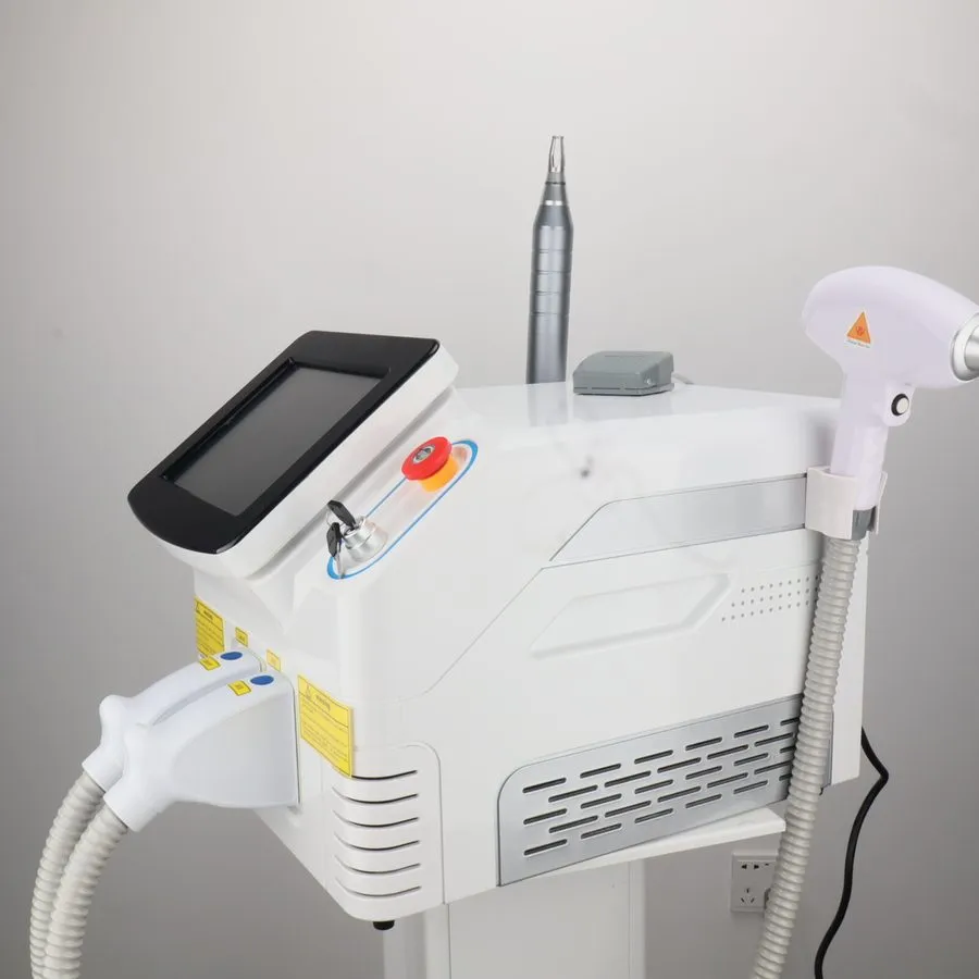 Диод 755nm/808nm/1064nm Hair Removal Diode Laser Machine Pico nd Yag Tattoo Remo — фото лота 1