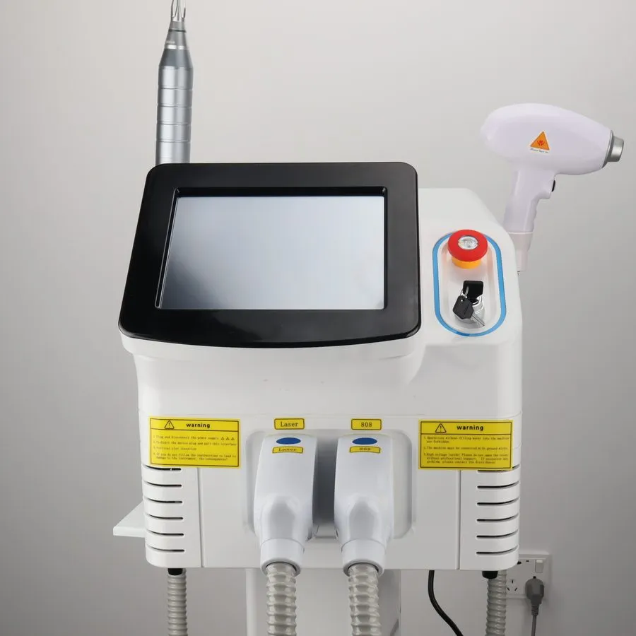 Диод 755nm/808nm/1064nm Hair Removal Diode Laser Machine Pico nd Yag Tattoo Remo — фото лота 2