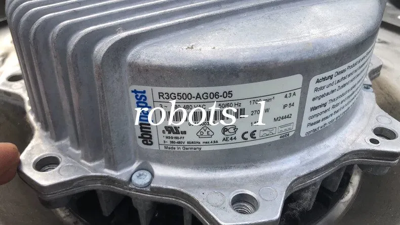 Вентилятор centrifugal fan R3G500-AG06-05