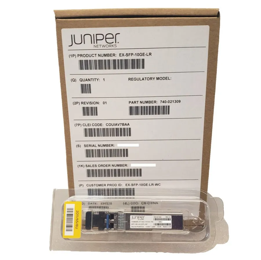 Трансивер Juniper EX-SFP-10GE-SR SFP+SR 850nm MMF
