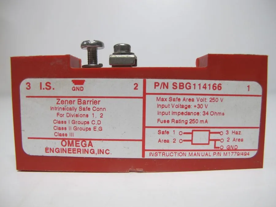 Датчик Omega Zener Barrier SBG114166
