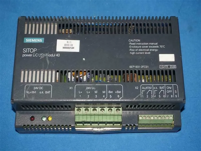 Блок питания Siemens 6EP1931-2FC01 Sitop Power Supply