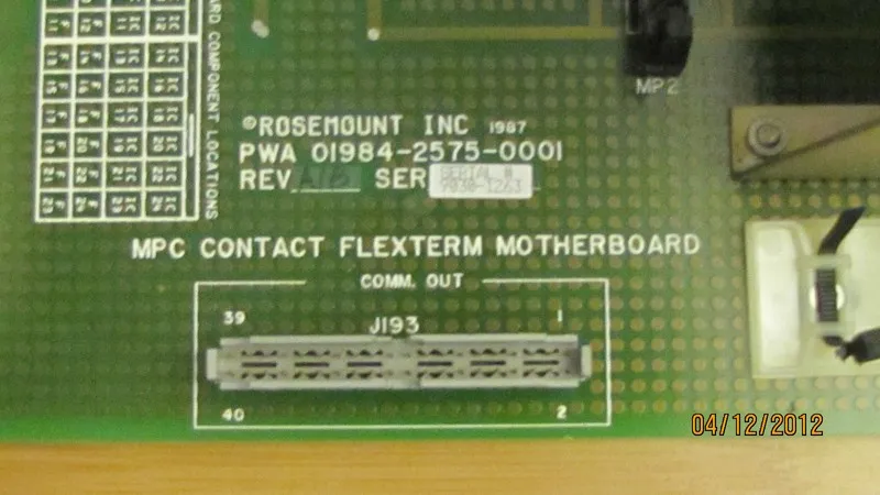 Датчик ROSEMOUNT RACK DISCRETE FLEXTERM 01984-2576-0001 01984-2575-0001