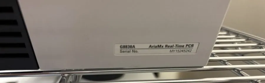 Амплификатор AGILENT TECHNOLOGIES G8830-64001 AriaMx Real Time PCR System