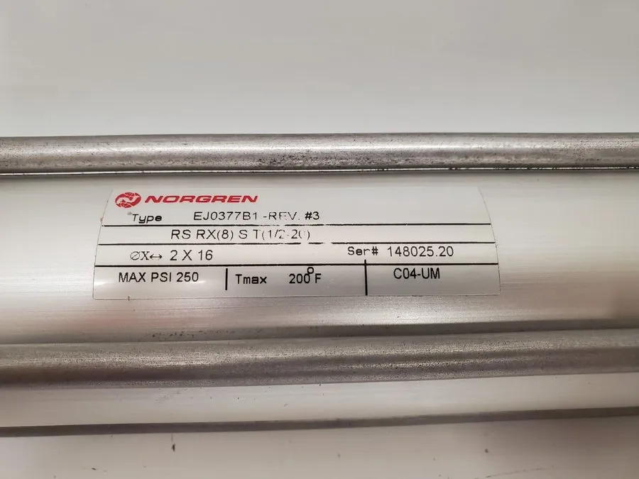 Пневмоцилиндр NORGREN EJ0377B1 3-1/4 X 1 PNEUMATIC CYLINDER