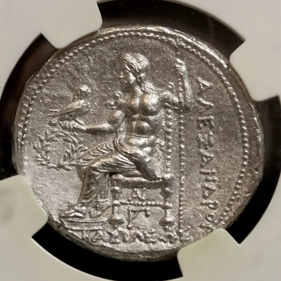 Лабораторный прибор Alexander the Great III AV Stater Gold Macedon Coin 336-323