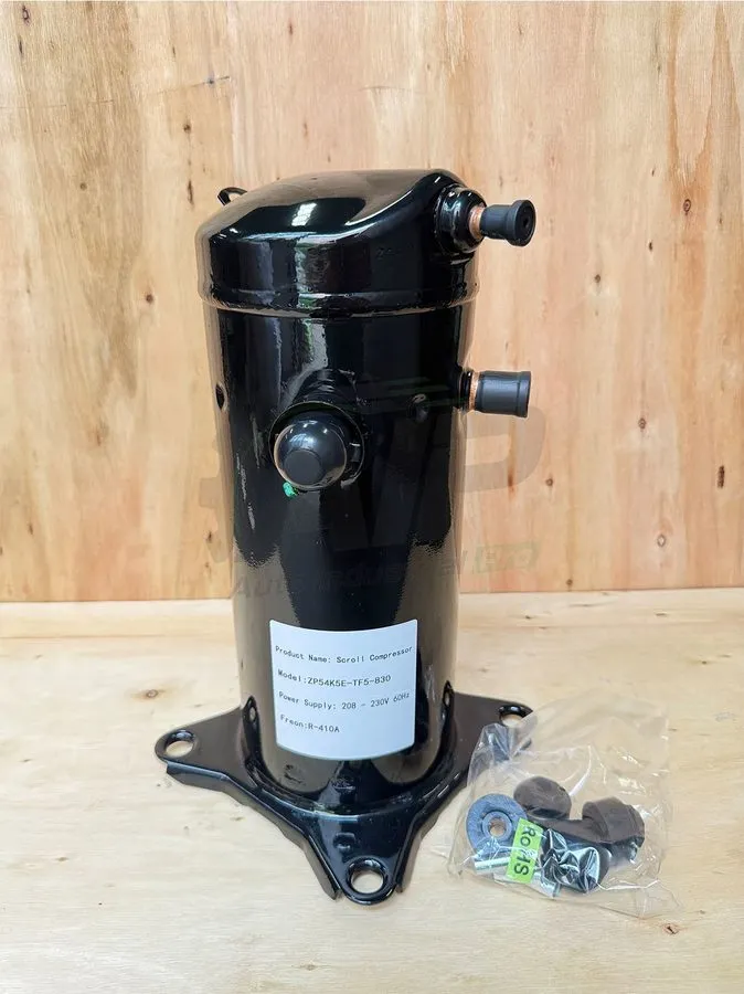 Компрессор ZP54K5E-TF5-830 HVAC Scroll Compressor 208-230V 60HZ 3PH — фото лота 2