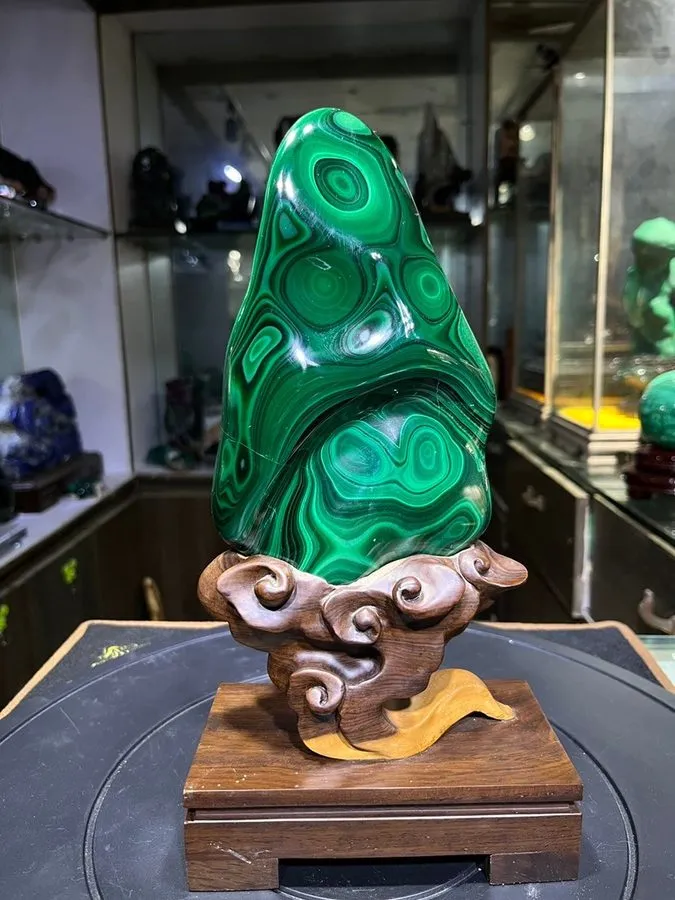 Лабораторный прибор 5.61LB High Grade Natural Acicular Needle Malachite crystal 