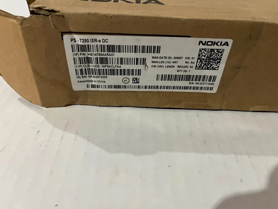 Коммутатор Nokia PS 7250 IXR-e DC Router Interconnect Power Supply 3HE14785AARA0 — фото лота 1