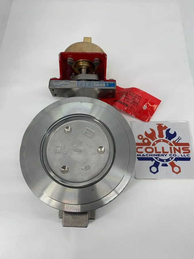 Клапан Jamesbury, Wafer Sphere, 6" Butterfly Valve, 815W1736HBTT, With Motor, Fi
