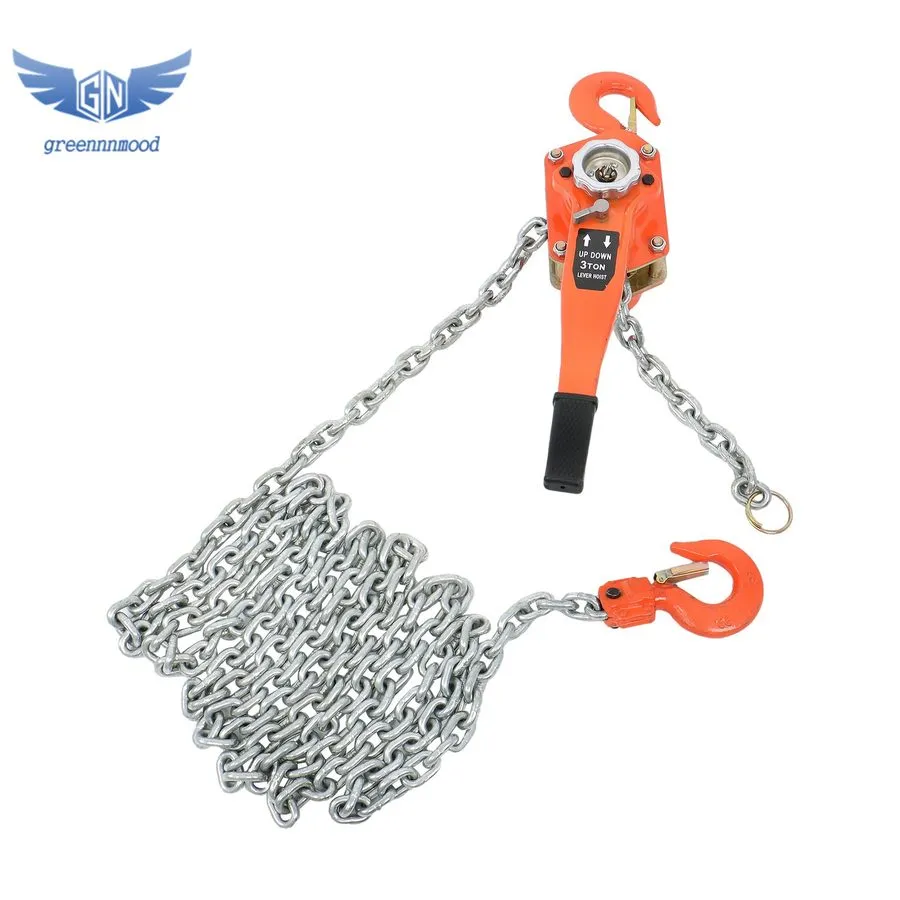 Таль G80 Manual Lever Chain Hoist, 3 Ton 6600 lbs Capacity Lifting height 20ft/6