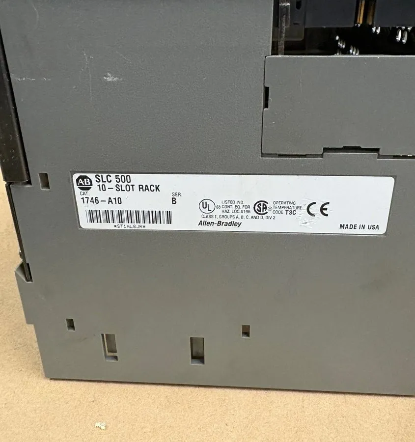 ПЛК Allen Bradley 1746-A10 SLC 500 10 Slot PLC Chassis Rack