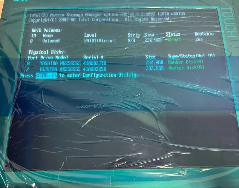 Промышленный компьютер Siemens Simatic Panel PC 677B (AC) 19" Touch / 6AV7875-0B