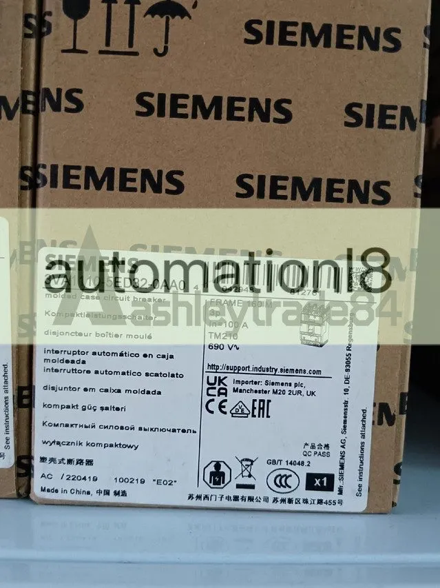 Автоматический выключатель Siemens circuit breaker 3VA1110-5ED32-0AA0