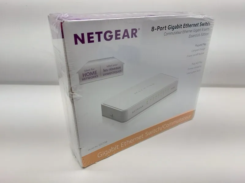Коммутатор Netgear GS208 Ethernet Switch 8 Ports 2 Layer Supported Desktop