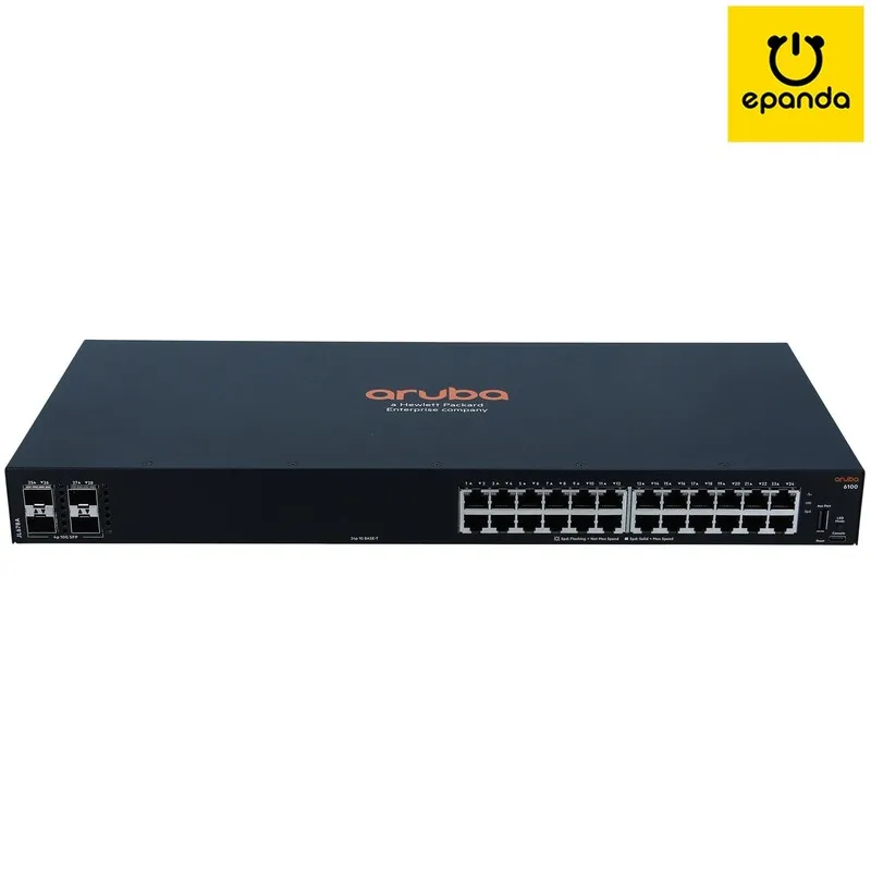 Коммутатор HPE Aruba JL678A CX 6100 24G 4SFP+ 24-Port Gigabit Managed Switch