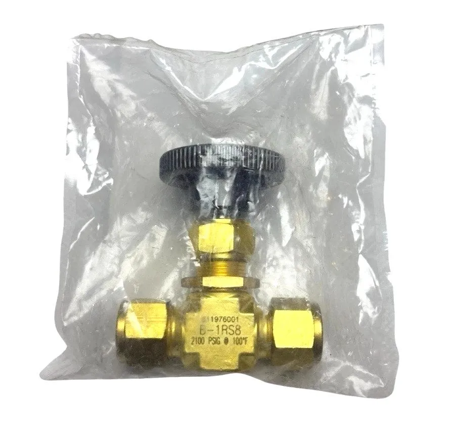 Клапан Swagelok B-1RS8 Brass Integral Bonnet Needle Valve FNSP