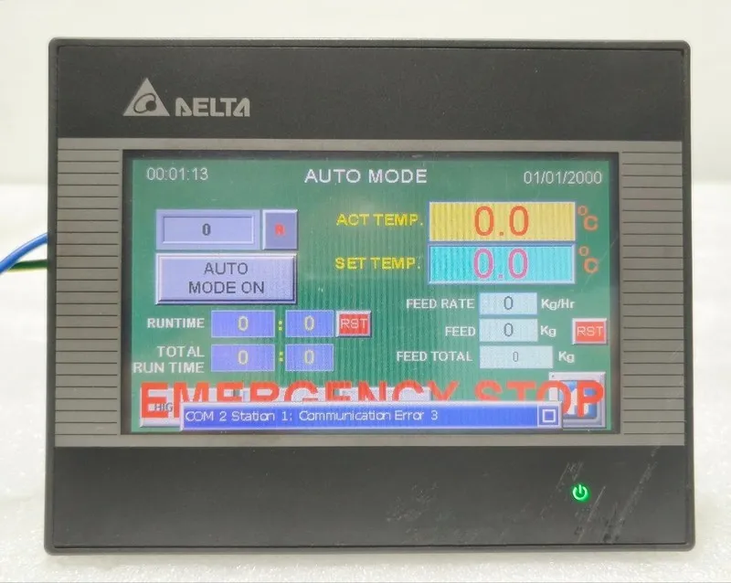 Панель оператора Delta DOP-B03S211 HMI Touch Panel 24V DC 200mA Type 4X (Not )