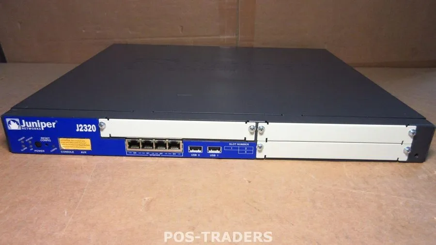 Коммутатор Juniper Networks J2320 J2320-JB-SC 400 Mbps 4-Port Gigabit Wired Netw