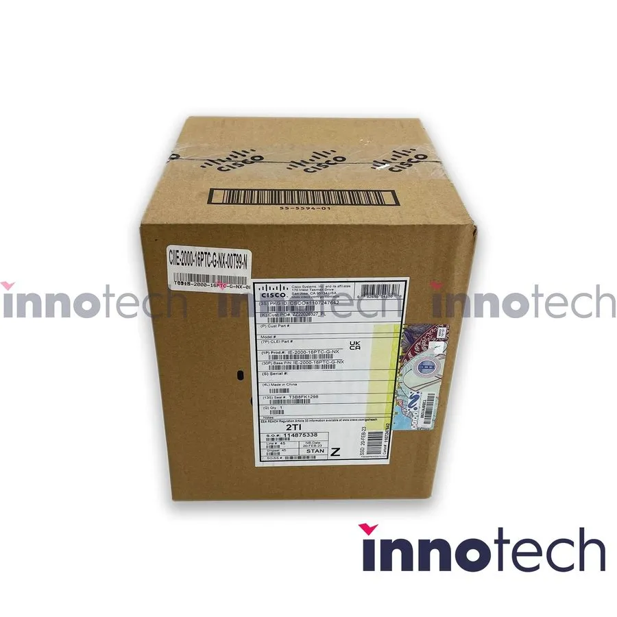 Коммутатор Cisco IE-2000-16PTC-G-NX IE 2000 Series Switch PoE On LAN Base with 1