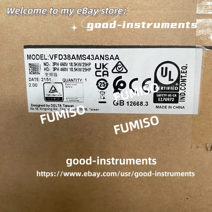Частотный преобразователь VFD38AMS43ANSAA Delta VFD inverter MS300 18.5kw 25HP 3