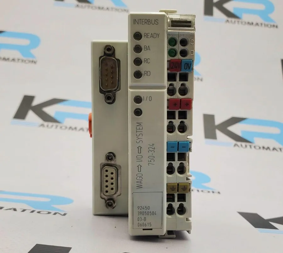 Шлюз полевой шины Wago 750-324 Interbus Coupler I/O Module 24VDC