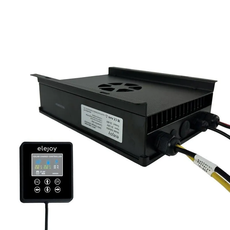 Аккумулятор ELEJOY EMD60A 2700W 60A MPPT Solar Charge Controller 12V 24V 48V LCD
