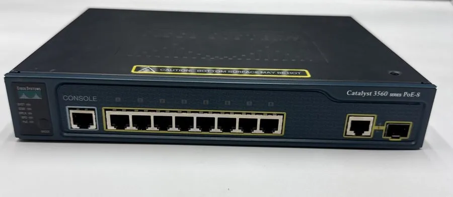 Коммутатор Cisco WS-C3560- -S 8-Port Fast Ethernet PoE Switch w/ Power Cord