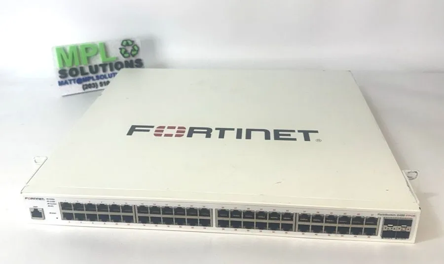 Коммутатор Fortinet FS-248E-FPOE FortiSwitch 48-Port PoE Gigabit Switch