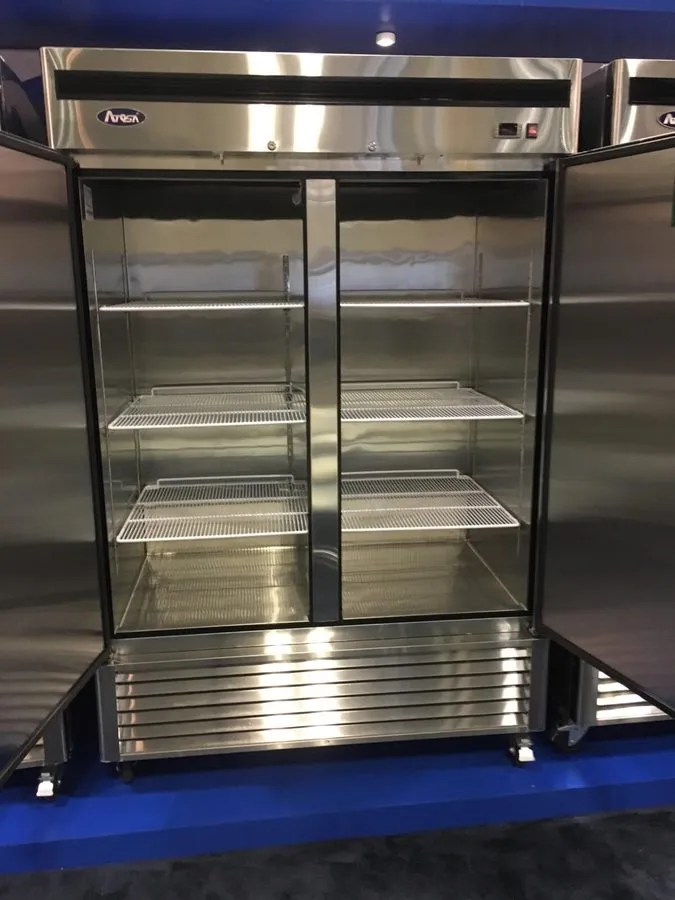 Морозильный шкаф Atosa USA MBF8503GR 54" Two Solid Door Reach-In Freezer, 45CF F
