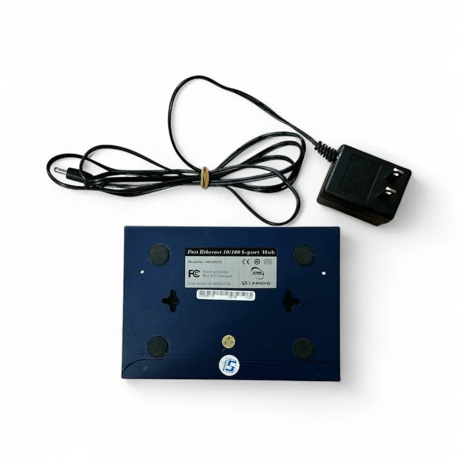 Коммутатор Linksys Fast Ethernet 10/100 5-port Hub NH1005.v2 — фото лота 3