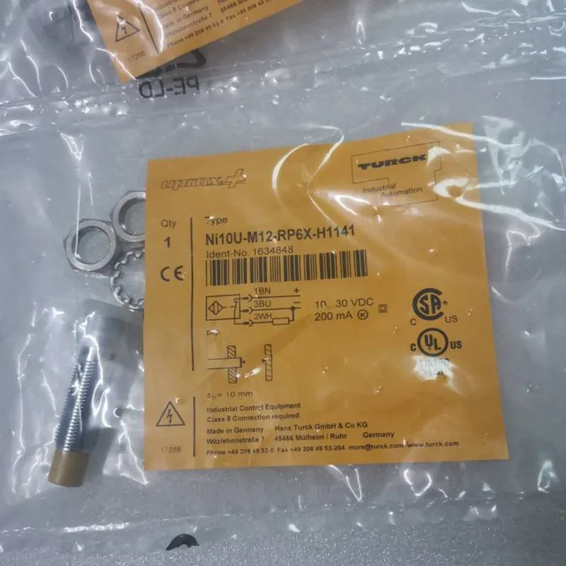 Датчик приближения Turck NI10U-M12-RP6X-H1141 Inductive Proximity Sensor Switch 