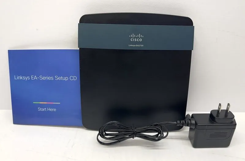 Маршрутизатор Cisco Linksys EA2700 300 Mbps 4-Port Gigabit Wireless N Router — фото лота 1