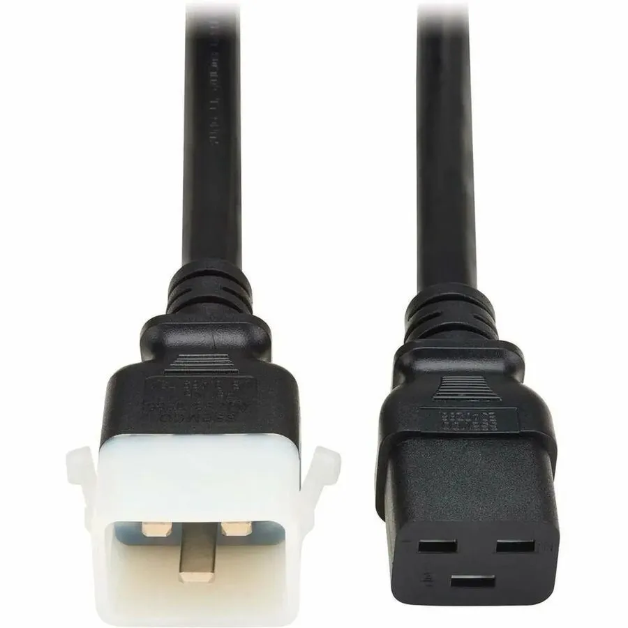 Блок розеток PDU Tripplite P036E03 PDU Power Cord C19 to P-Lock C20 3ft 12AWG Bl — фото лота 1