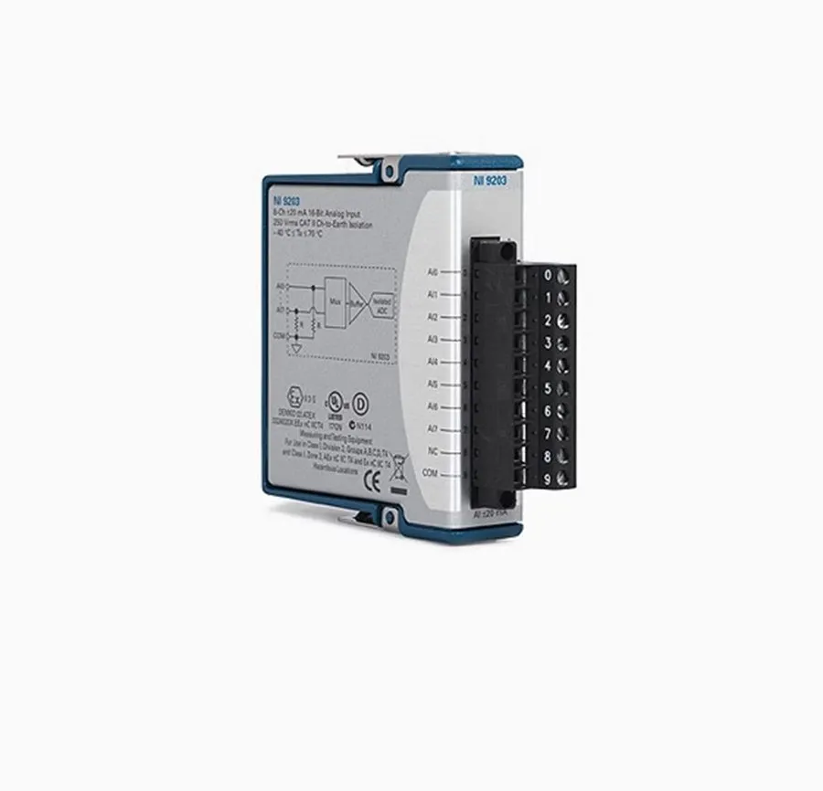 Модуль ввода-вывода National Instruments NI-9203 C Series Current Input Module