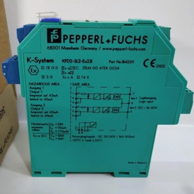 Датчик Pepperl+Fuchs KFD2-SL2-EX2.B signal isolator safety barrier 184259